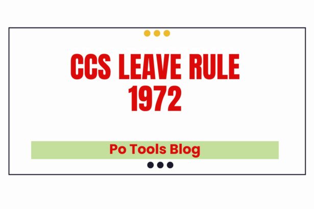 Leave Rule 1972