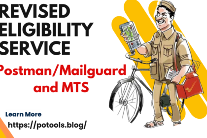 Revised Eligibility Service for postman/mts/mailguard